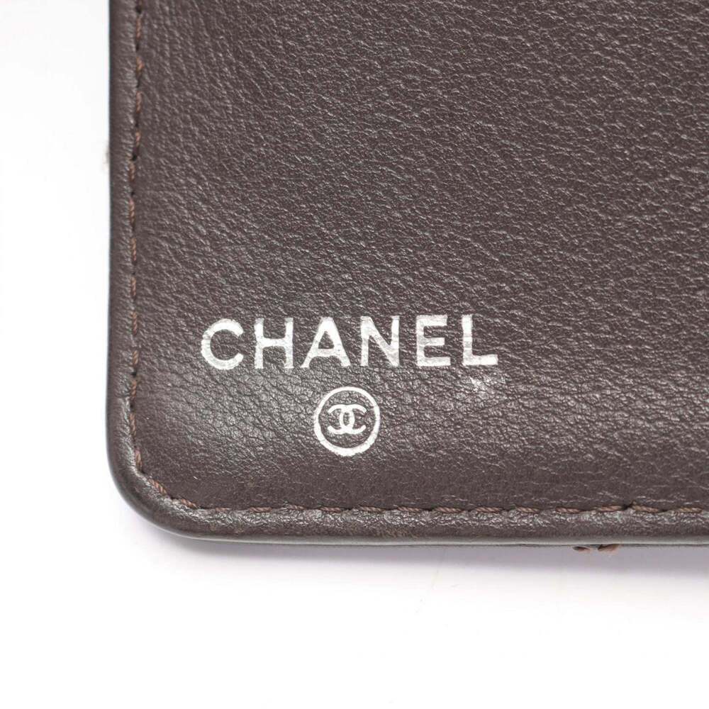 CHANEL Authentic Brown Leather Wallet - Picture 5 of 13